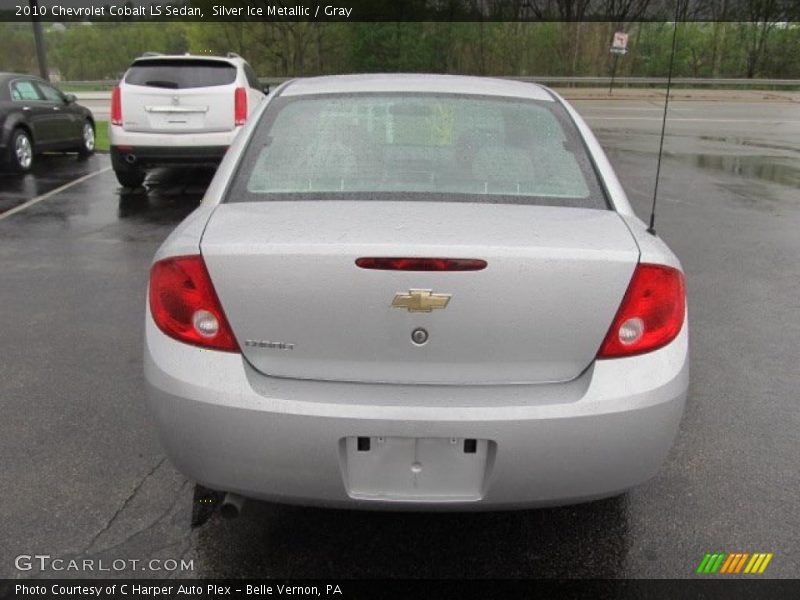 Silver Ice Metallic / Gray 2010 Chevrolet Cobalt LS Sedan