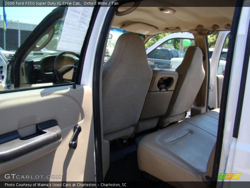 Oxford White / Tan 2006 Ford F350 Super Duty XL Crew Cab