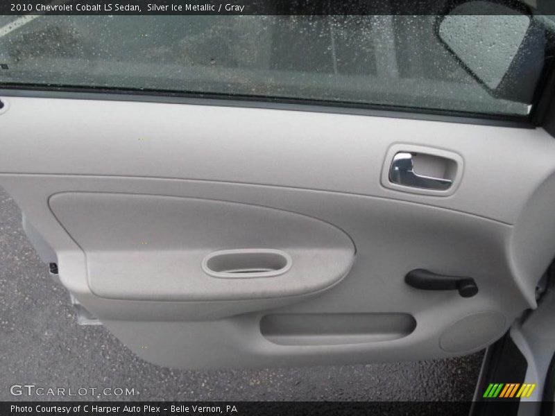 Silver Ice Metallic / Gray 2010 Chevrolet Cobalt LS Sedan