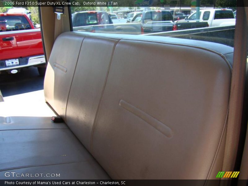 Oxford White / Tan 2006 Ford F350 Super Duty XL Crew Cab