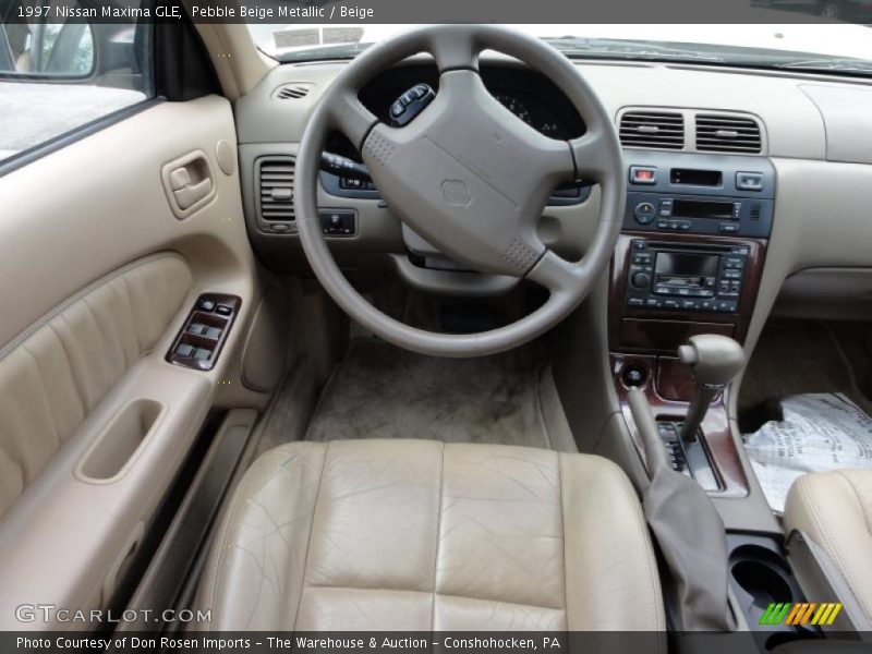  1997 Maxima GLE Beige Interior