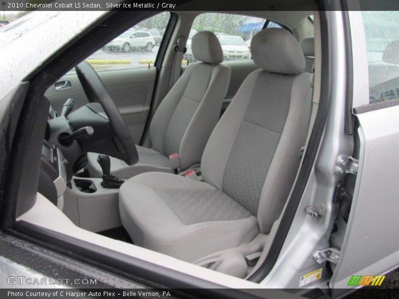 Silver Ice Metallic / Gray 2010 Chevrolet Cobalt LS Sedan