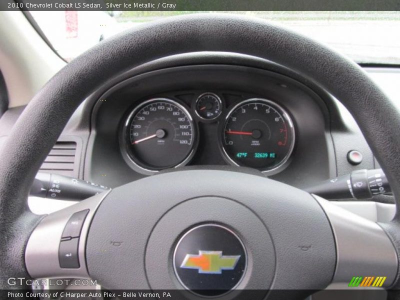 Silver Ice Metallic / Gray 2010 Chevrolet Cobalt LS Sedan