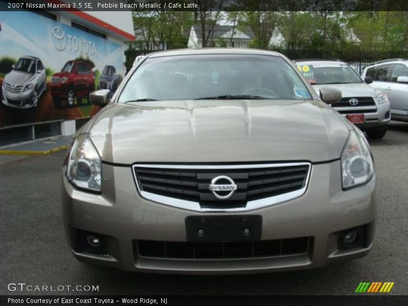 Pebble Beach Metallic / Cafe Latte 2007 Nissan Maxima 3.5 SE