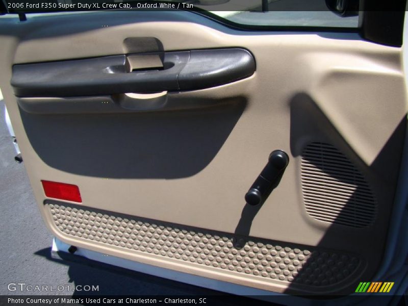 Oxford White / Tan 2006 Ford F350 Super Duty XL Crew Cab