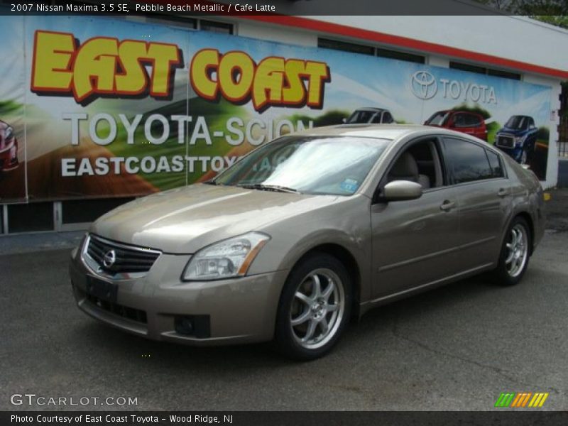 Pebble Beach Metallic / Cafe Latte 2007 Nissan Maxima 3.5 SE