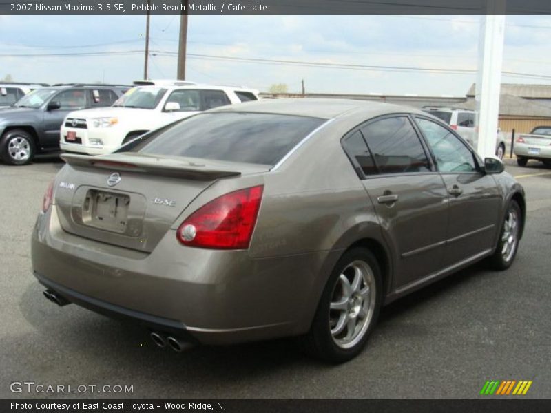 Pebble Beach Metallic / Cafe Latte 2007 Nissan Maxima 3.5 SE