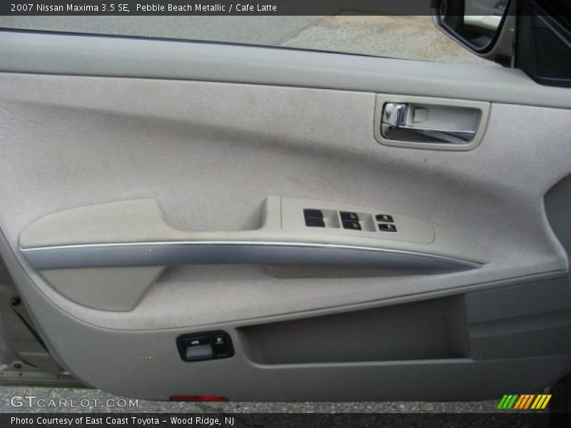 Pebble Beach Metallic / Cafe Latte 2007 Nissan Maxima 3.5 SE