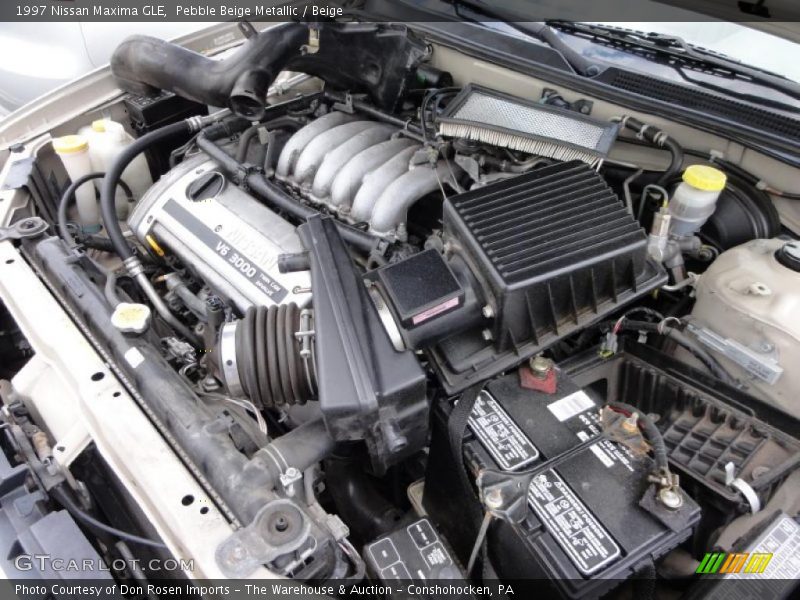 Pebble Beige Metallic / Beige 1997 Nissan Maxima GLE