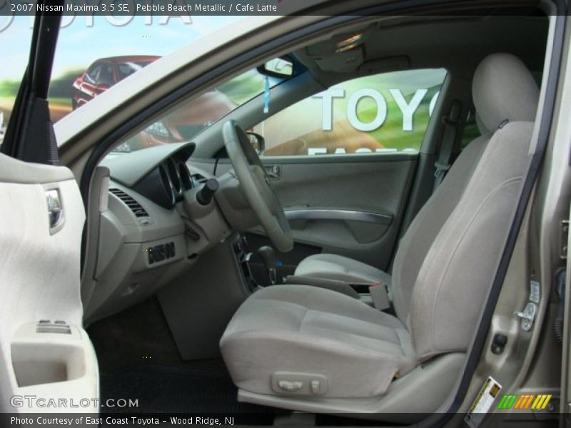 Pebble Beach Metallic / Cafe Latte 2007 Nissan Maxima 3.5 SE