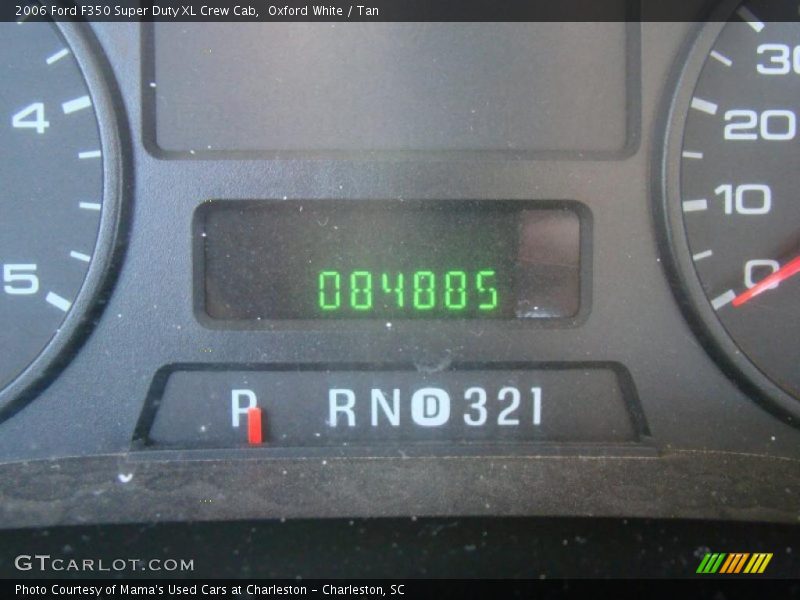 Oxford White / Tan 2006 Ford F350 Super Duty XL Crew Cab