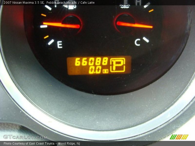 Pebble Beach Metallic / Cafe Latte 2007 Nissan Maxima 3.5 SE