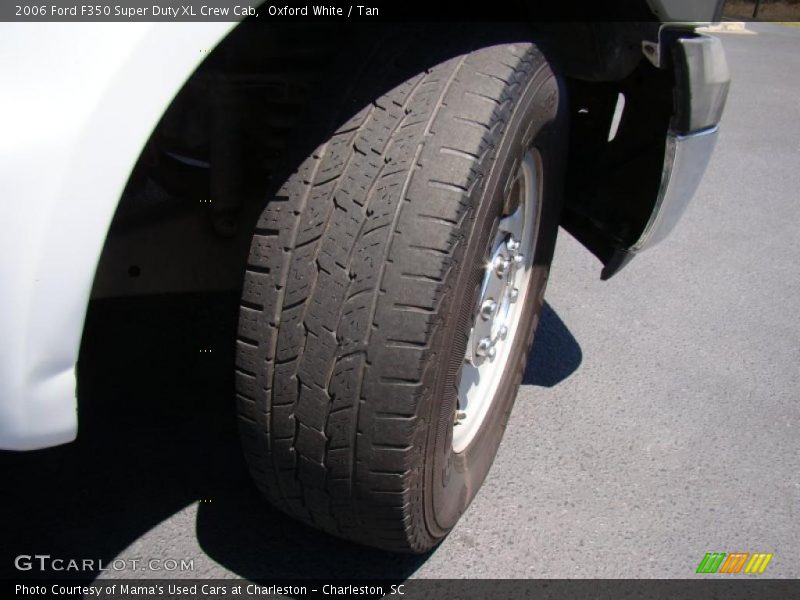 Oxford White / Tan 2006 Ford F350 Super Duty XL Crew Cab
