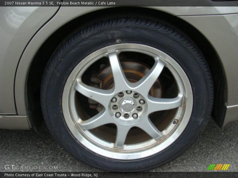Pebble Beach Metallic / Cafe Latte 2007 Nissan Maxima 3.5 SE