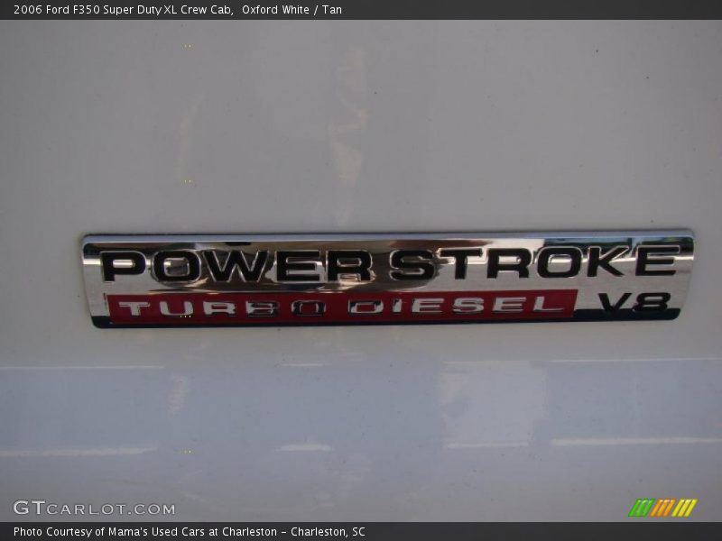 Oxford White / Tan 2006 Ford F350 Super Duty XL Crew Cab