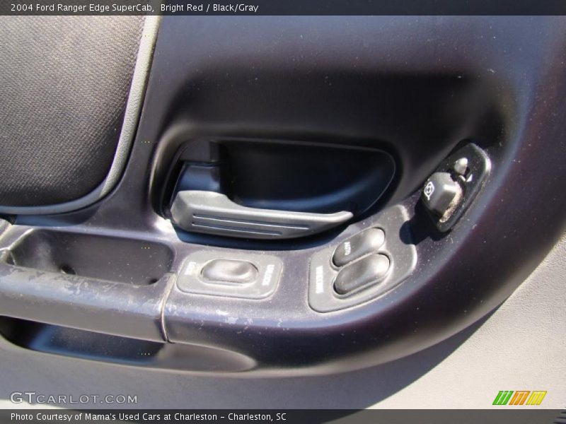 Bright Red / Black/Gray 2004 Ford Ranger Edge SuperCab