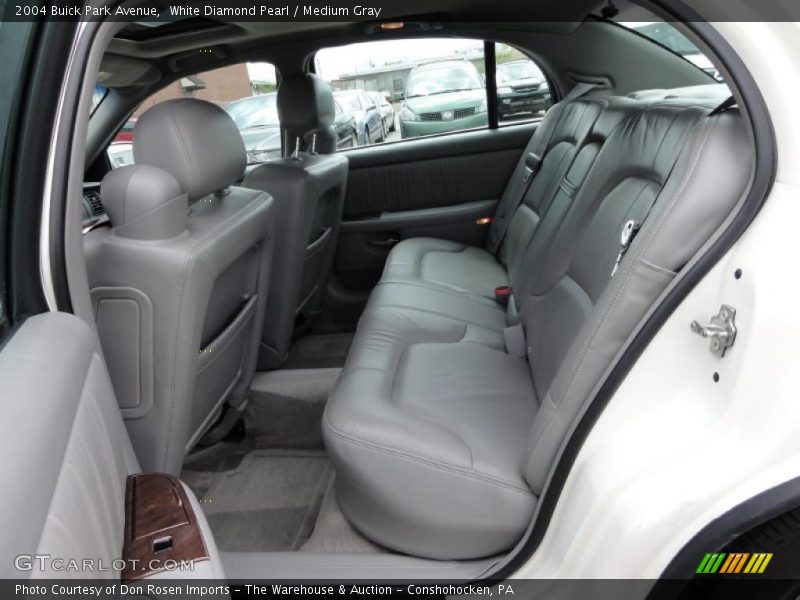White Diamond Pearl / Medium Gray 2004 Buick Park Avenue