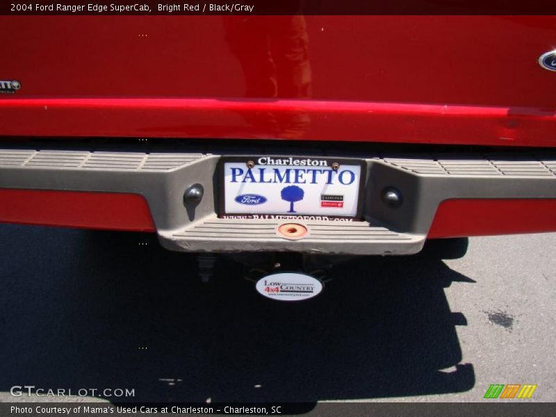 Bright Red / Black/Gray 2004 Ford Ranger Edge SuperCab