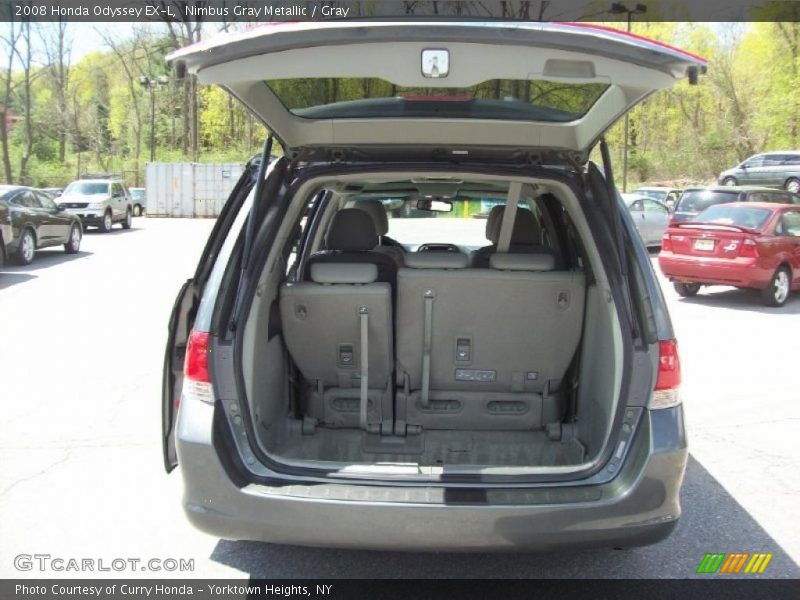 Nimbus Gray Metallic / Gray 2008 Honda Odyssey EX-L