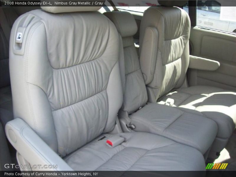 Nimbus Gray Metallic / Gray 2008 Honda Odyssey EX-L