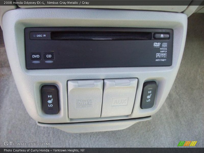 Nimbus Gray Metallic / Gray 2008 Honda Odyssey EX-L