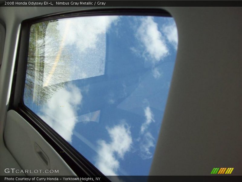 Nimbus Gray Metallic / Gray 2008 Honda Odyssey EX-L