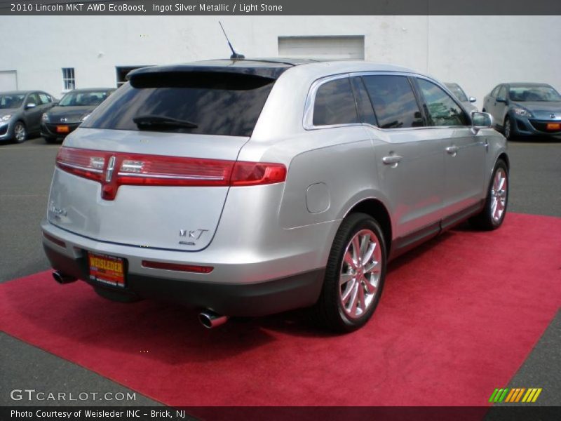 Ingot Silver Metallic / Light Stone 2010 Lincoln MKT AWD EcoBoost