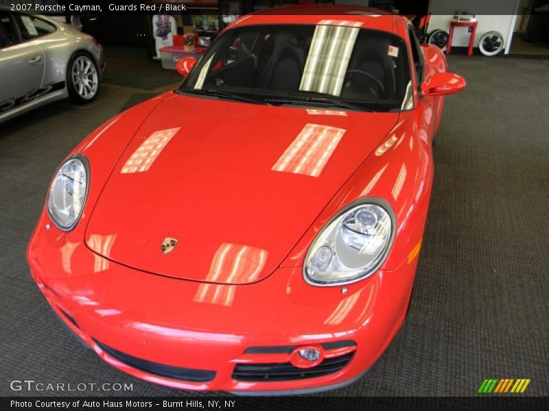 Guards Red / Black 2007 Porsche Cayman