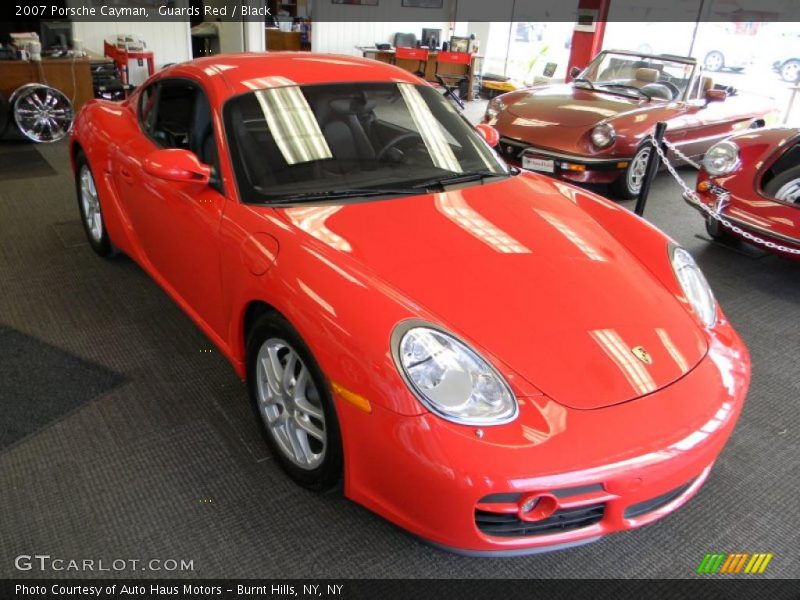 Guards Red / Black 2007 Porsche Cayman