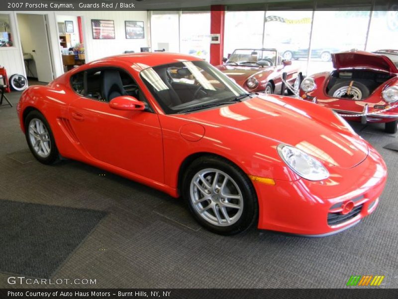 Guards Red / Black 2007 Porsche Cayman