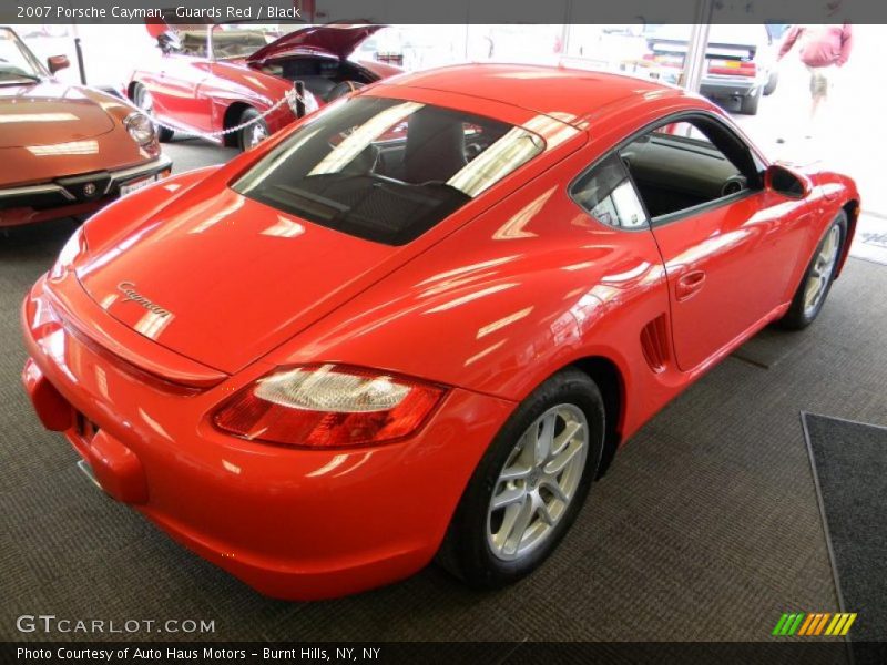 Guards Red / Black 2007 Porsche Cayman