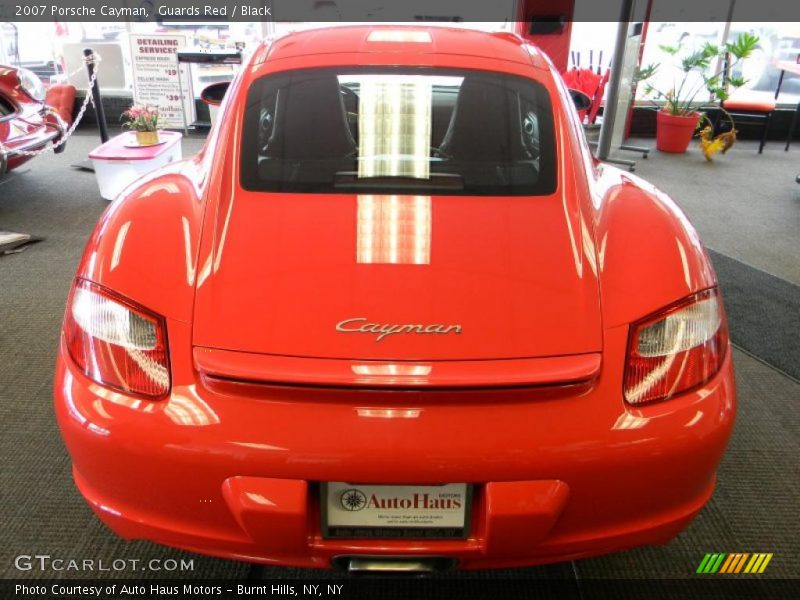 Guards Red / Black 2007 Porsche Cayman