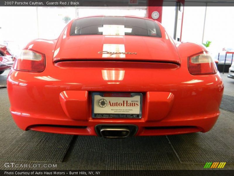 Guards Red / Black 2007 Porsche Cayman