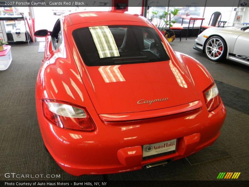 Guards Red / Black 2007 Porsche Cayman