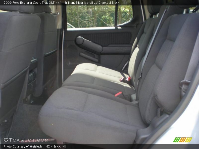 Brilliant Silver Metallic / Charcoal Black 2009 Ford Explorer Sport Trac XLT 4x4