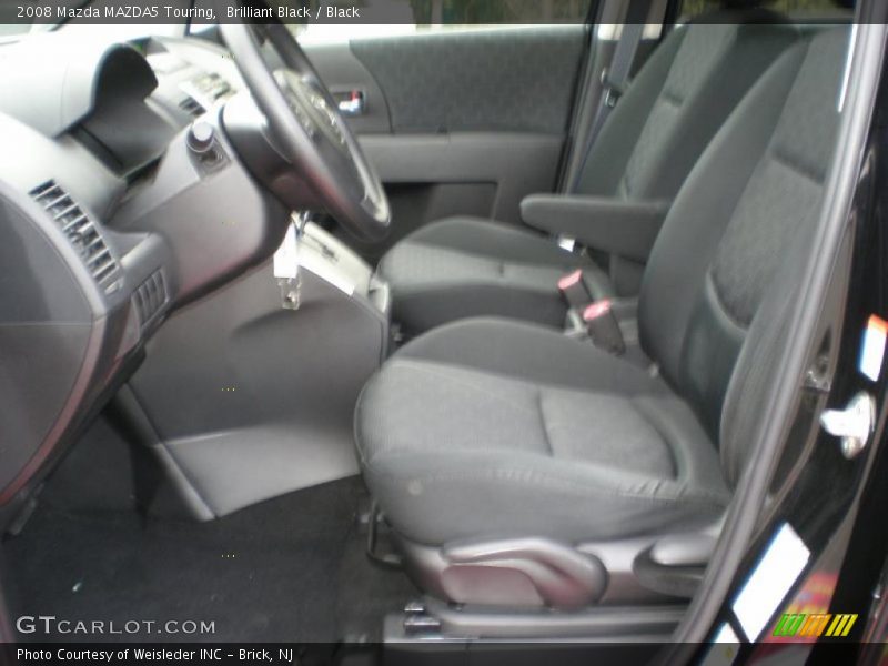 Brilliant Black / Black 2008 Mazda MAZDA5 Touring