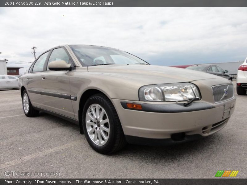 Ash Gold Metallic / Taupe/Light Taupe 2001 Volvo S80 2.9