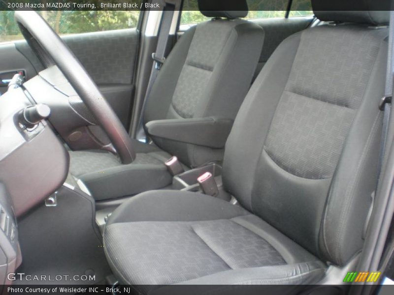 Brilliant Black / Black 2008 Mazda MAZDA5 Touring