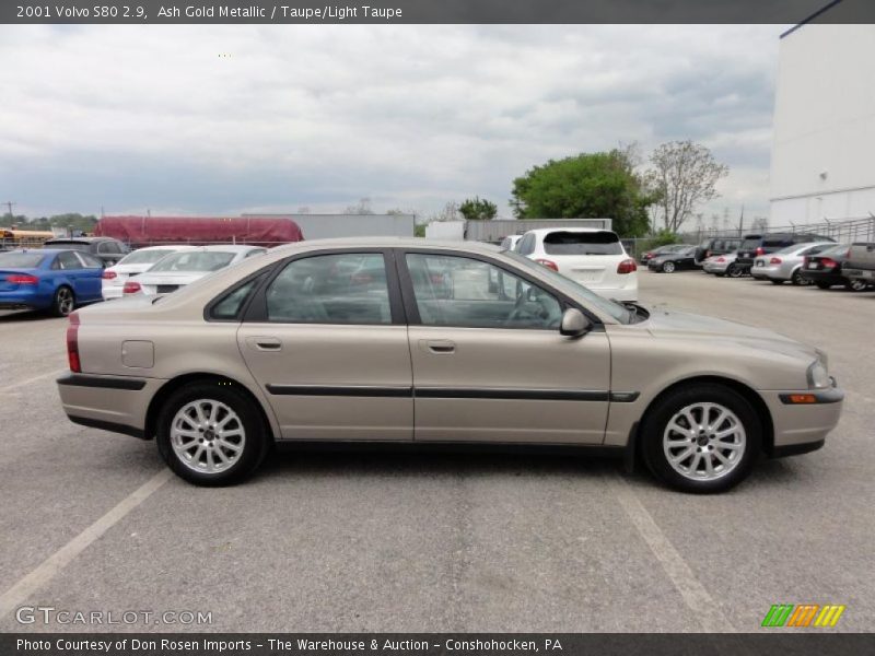 Ash Gold Metallic / Taupe/Light Taupe 2001 Volvo S80 2.9