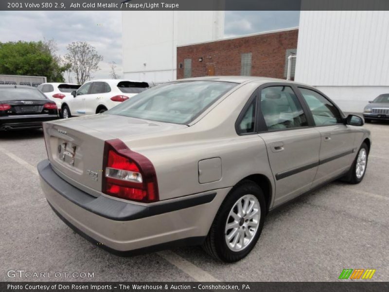 Ash Gold Metallic / Taupe/Light Taupe 2001 Volvo S80 2.9