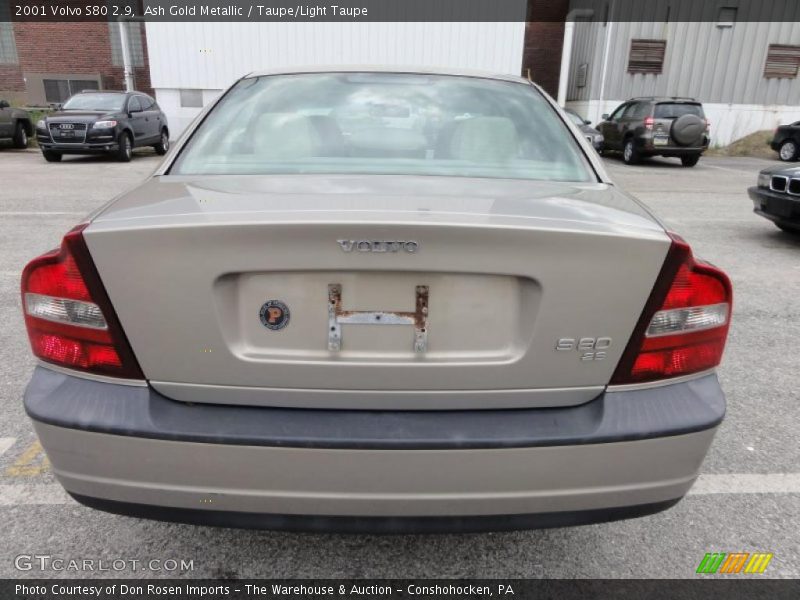Ash Gold Metallic / Taupe/Light Taupe 2001 Volvo S80 2.9