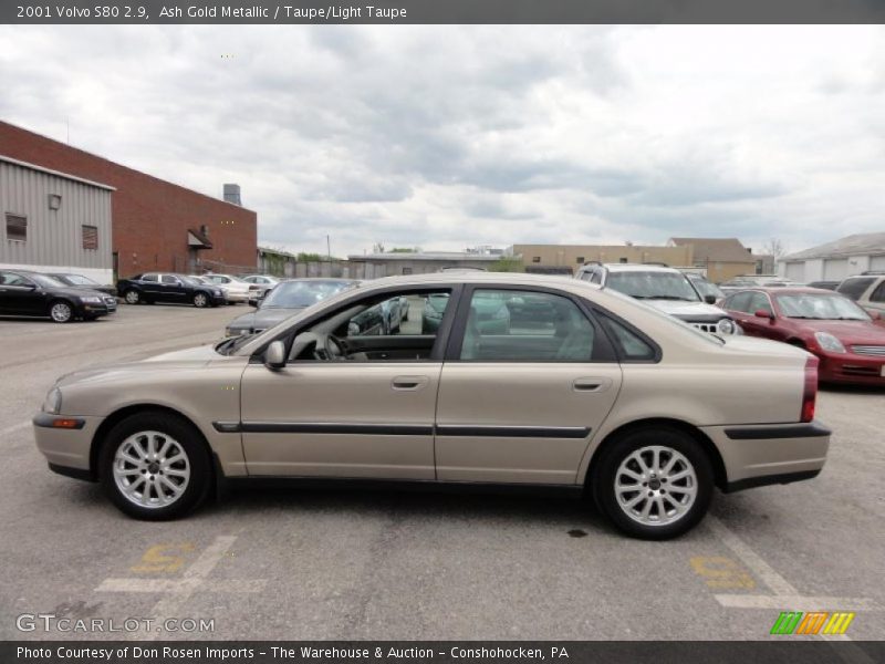 Ash Gold Metallic / Taupe/Light Taupe 2001 Volvo S80 2.9