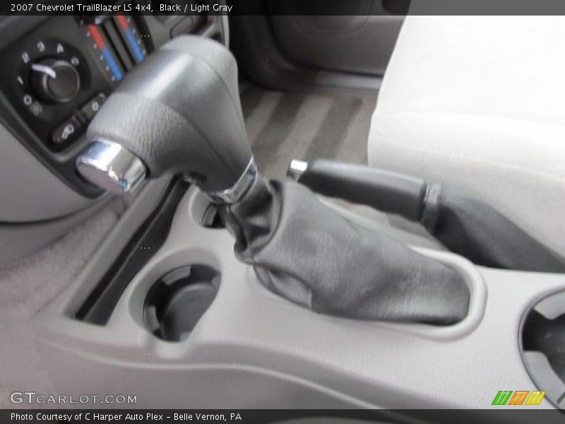 Black / Light Gray 2007 Chevrolet TrailBlazer LS 4x4