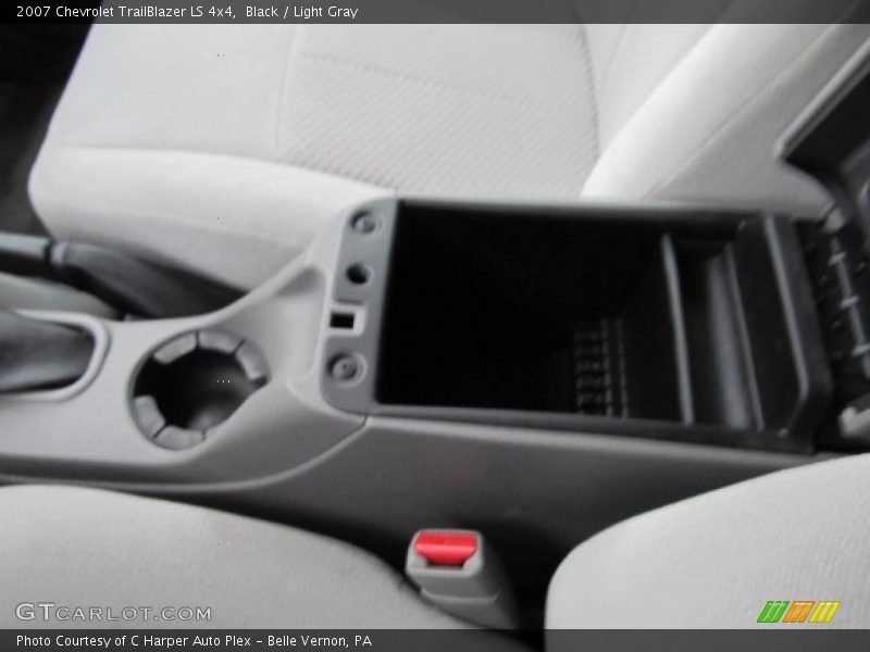 Black / Light Gray 2007 Chevrolet TrailBlazer LS 4x4