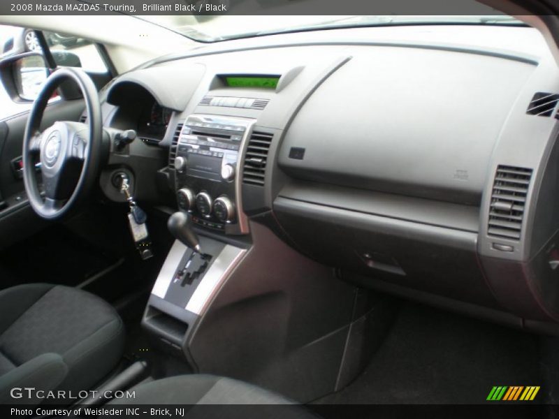 Brilliant Black / Black 2008 Mazda MAZDA5 Touring
