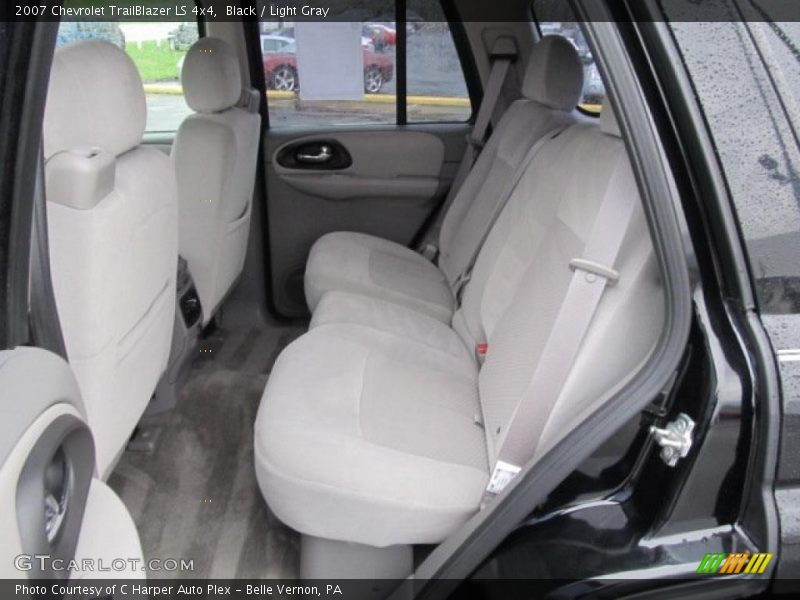 Black / Light Gray 2007 Chevrolet TrailBlazer LS 4x4