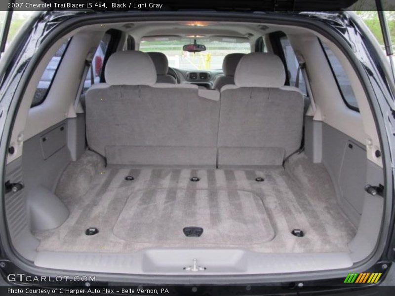 Black / Light Gray 2007 Chevrolet TrailBlazer LS 4x4