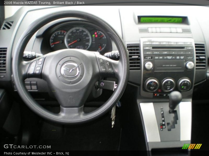 Brilliant Black / Black 2008 Mazda MAZDA5 Touring