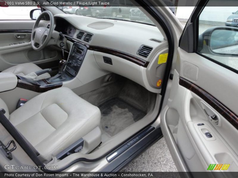 Ash Gold Metallic / Taupe/Light Taupe 2001 Volvo S80 2.9