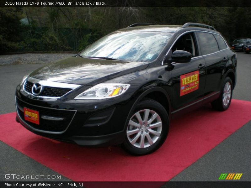 Brilliant Black / Black 2010 Mazda CX-9 Touring AWD